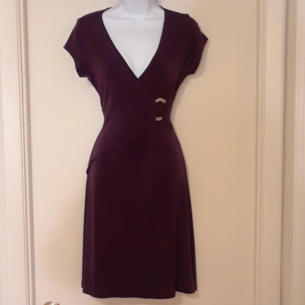 loop detail dress
